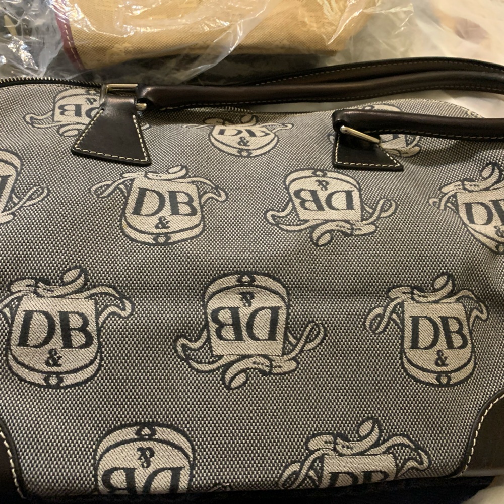 Dooney and Bourke Black Domed Satchel